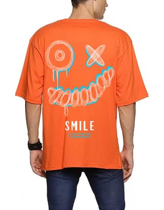 SCOTT FINCHER Men's Graphic Tees, Cotton Short Sleeve T-shirt, Streetwear Hip Hop T Shirt, Harajuku Tshirt, Casual Loose Tshirt Tops : AA(ARN)ORANGE_03