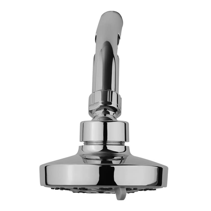 Orvos Overhead multi-function shower, 4x4 inches, StreamEase, Chrome plated with high grade Korean ABS material from LG, head only, for high end luxury bathrooms view 2
