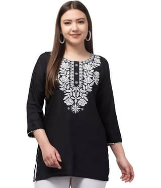 Rayon Short Kurti For Women (Pack of 1)
