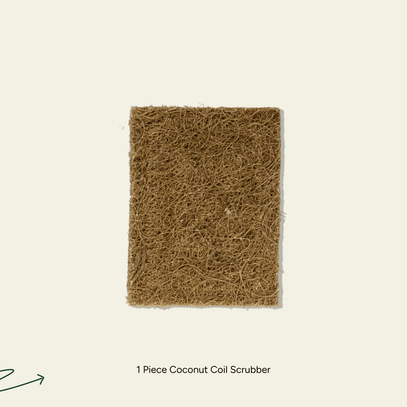 Eco-Friendly Home & Body Essentials Combo - Toothbrush, Loofah, Coconut Scrubber & More view 5