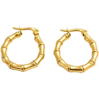 18k Gold Plated Hoop Earring (Layered Arch Hoop Earrings)