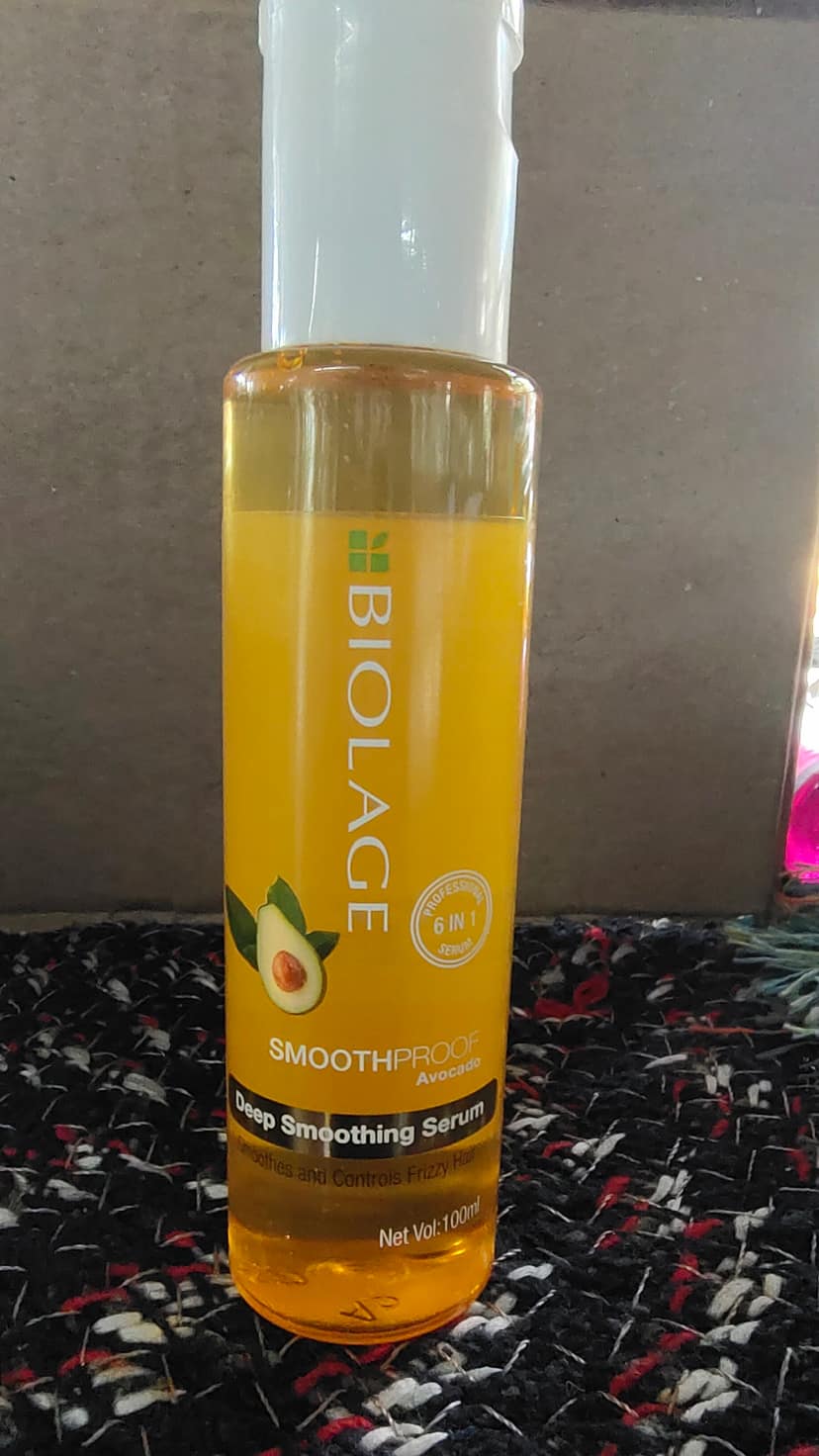 Biolage smoothproof avocado deep smoothing hair serum