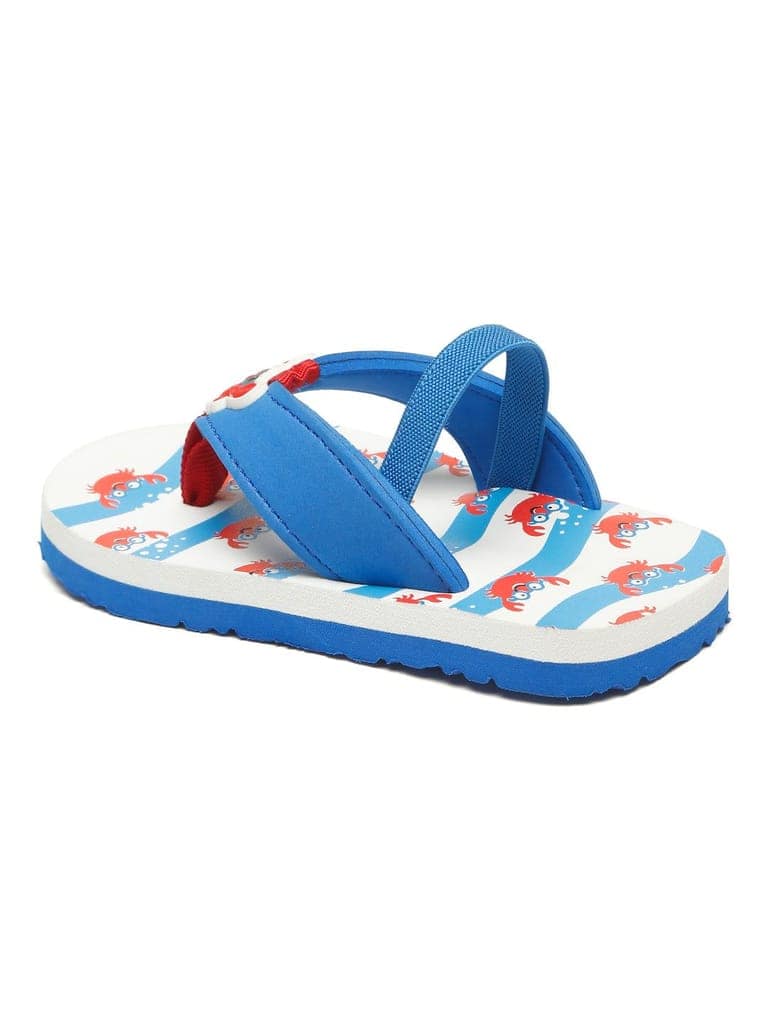 Premium Crab V-Shape Flip-flops - Blue (Unisex) view 7