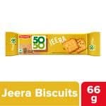 Britannia 5050 Jeera Masti Biscuits Teatime Snack 66 G