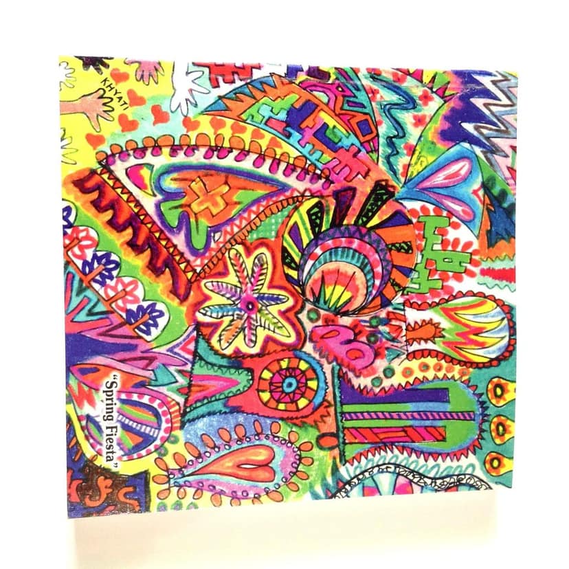Artwork Notebooks (New!) - Spring Fiesta