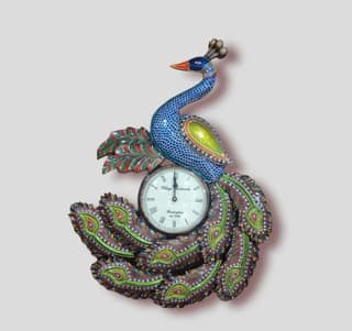 Metal Wall Décor Clock 01