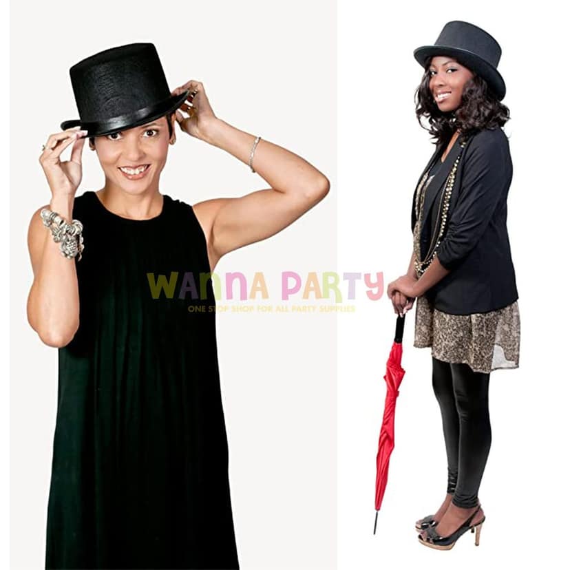 Magician Tall Hat Black view 3