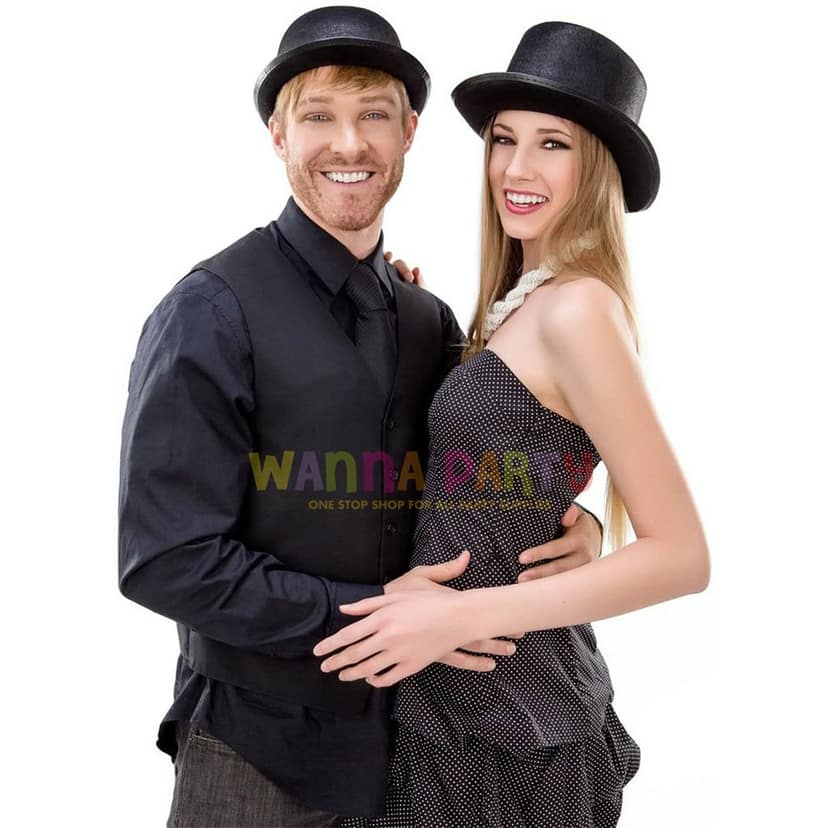 Magician Tall Hat Black view 4