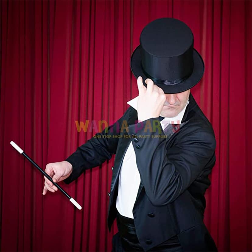 Magician Tall Hat Black view 5