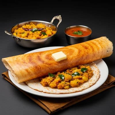 Butter Masala Dosa
