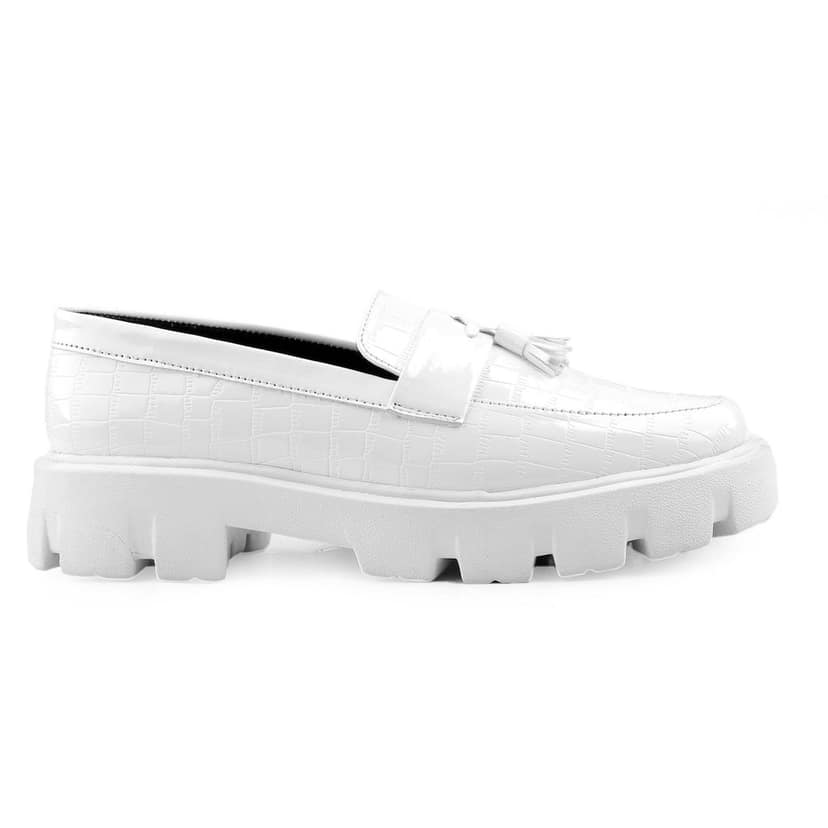 Bxxy's Faux Leather Slip-on Loafers view 3