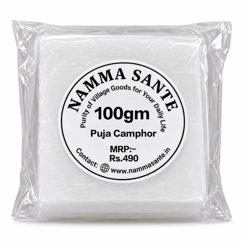 Puja Camphor, Camphor, Kapoor, Karpur, Pooja Kapoor, Puja Karpur, Camphor Tablets, Natural Camphor, Religious Camphor, Devotional Camphor, Worship Camphor view 2