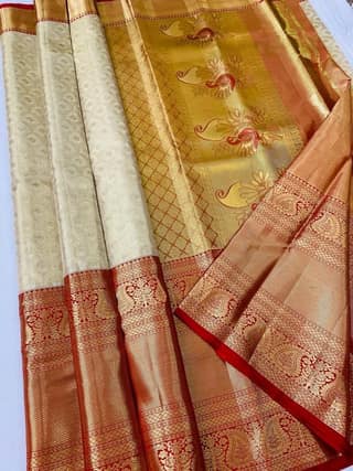 Kanchipuram pure silk sarees