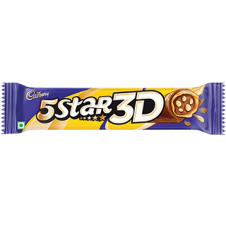 Cadbury 5 Star 3D Chocolate Bar, 42 gm