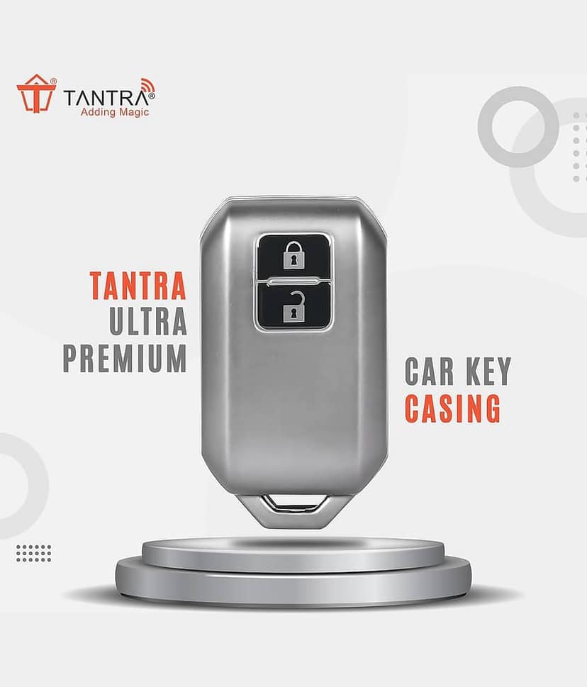TANTRA TPU Key Cover Compatible for Suzuki, Baleno , XL6, Swift, Ertiga, 2 Button Smart Key view 2