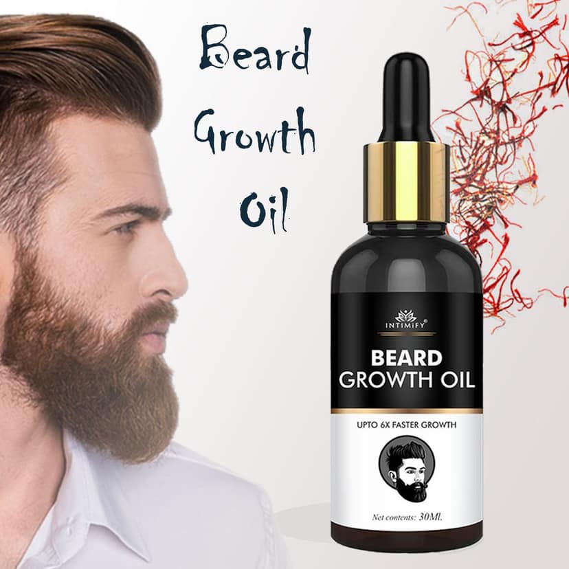 Intimify Beard Growth Oil, beard growth, hair beard oil, moustache growth oil, 30 ml view 6