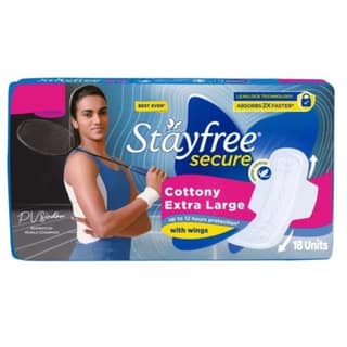 Stayfree Secure XL 18 Pcs