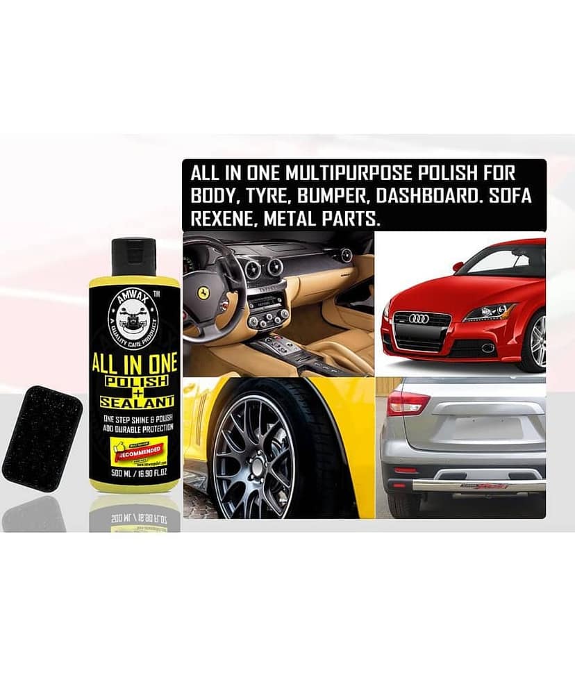 AMWAX - Finishing Metal Polish For All Cars & Motorbikes ( Pack of 1 ) view 2