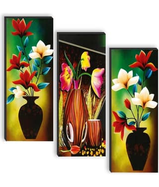 Saf - Floral Painting Without Frame
