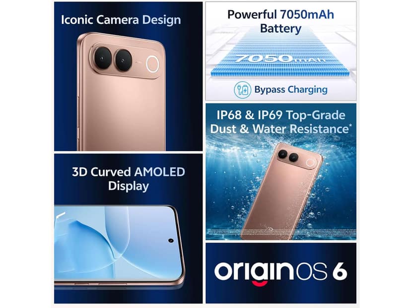 Vivo S2 5G Smartphone, 8GB RAM, 256GB Storage - Regal Bronze view 2
