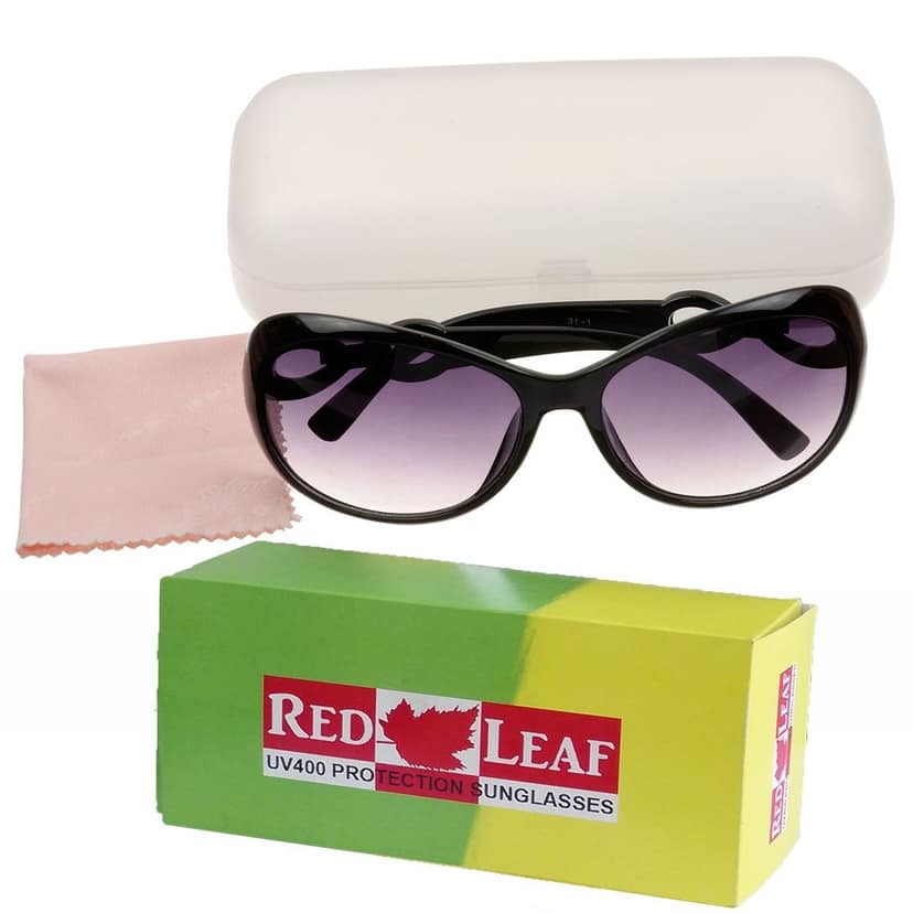 Hrinkar Grey Over-sized Cooling Glass Black Frame Best Sunglasses for Women - HRS71 view 4