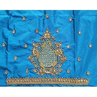 OMSAIFAB Cotton Silk Self Design Blouse Material view 2