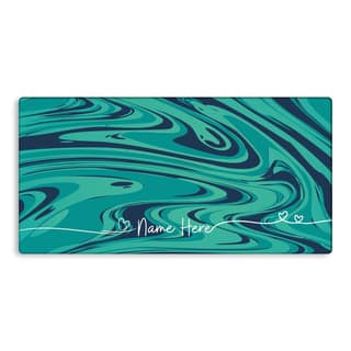 Flowy Custom Name TechMat