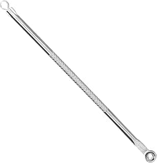 Vega Round Blackhead & Whitehead Remover Tool, Stainless Steel Pimple & Acne Extractor Tool for Clean Pores & Clear Skin | Face Care Tool for Men & Women, All Skin Types, (BHR-02)