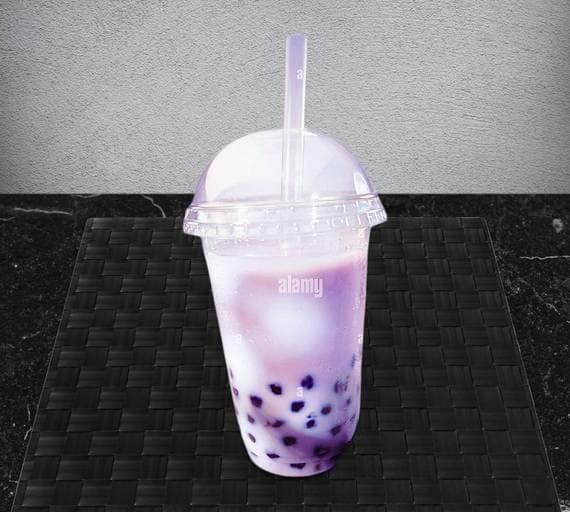 Blackcurrant Boba Tea