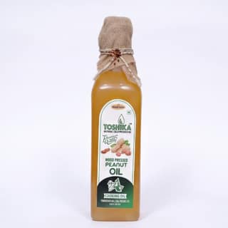 Toshika Wood Pressed Peanut Oil (1 Litre) - 1 L - One bottle