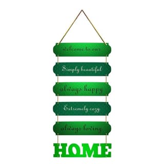 Charmor Welcome To our Simply beaut.. Decorative Wall Hanger for Livingroom | Bedroom | Gifts | Home Decoration | Modern Artworks Decor (WH3010)