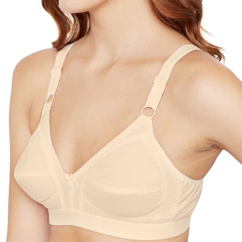 Bodycare 100% Cotton Non Padded Non wired Regular Bra-Pack of 3 view 6