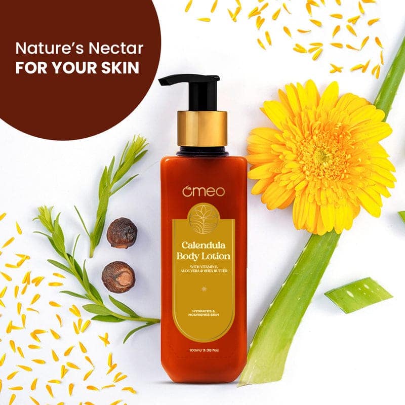 Omeo Calendula Body Lotion With Shea Butter, Hydrating (100ml)-2 pack of 2 view 4