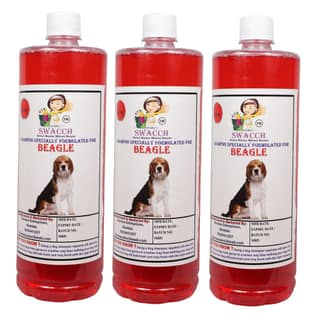 Swacch Shampoo Specially Formulated for Beagle (1 Litre) (Combo Pack of 3) Jasmine