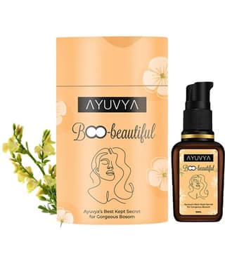 Ayuvya Boobeautiful Massage Oil for Women, Natural Herbal, No Paraben & Chemical 50ml (Pack of 1)