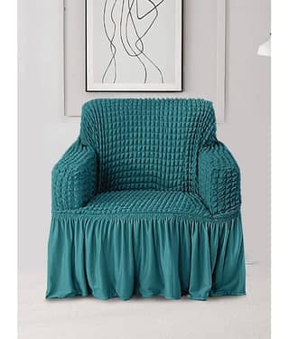 Cortina 5 Seater Polyester Sofa Cover ( Pack of 3 )