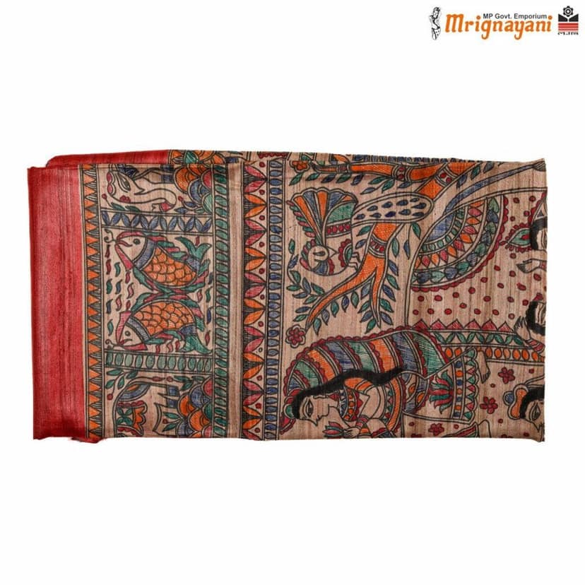 HANDLOOM KOSA SAREE WITH BLOUSE (SKU - 1ST504230522, SAREE - 1179) view 5