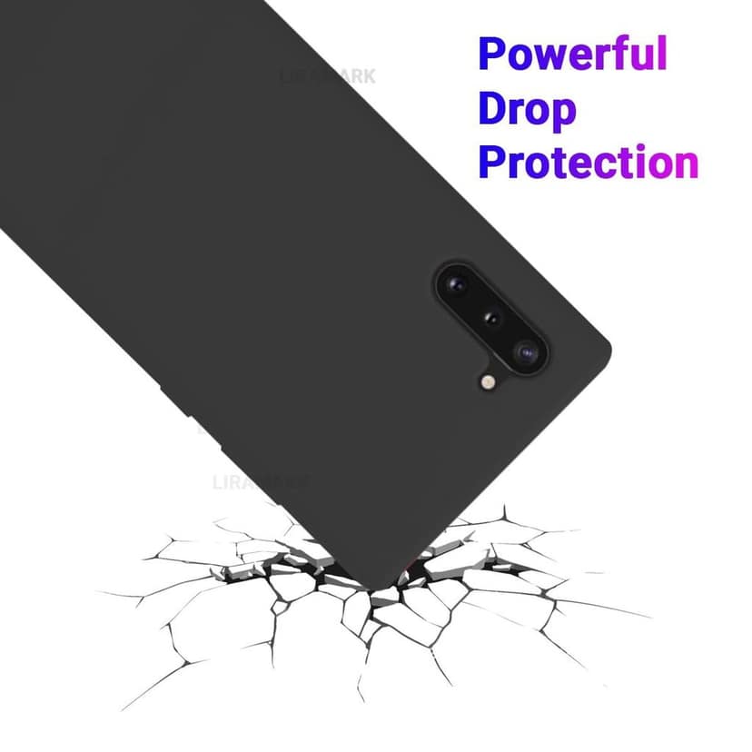 LIRAMARK Liquid Silicone Soft Back Cover Case for Samsung Galaxy Note 10 view 4