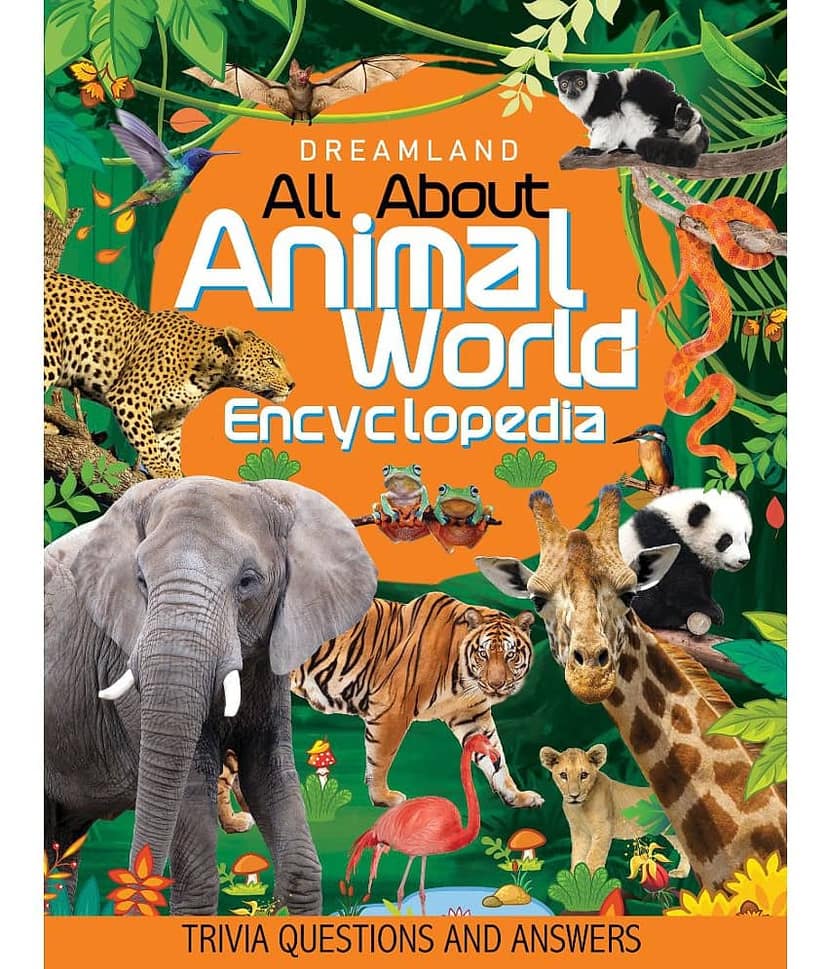Animal World Children Encyclopedia for Age 5 - 15 Years- All About Trivia Questions and Answers - Reference Book