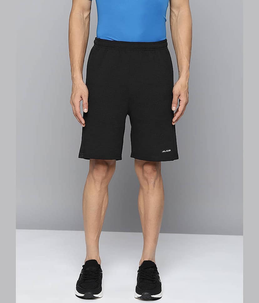 Alcis - Black Polyester Men's Running Shorts ( Pack of 1 )