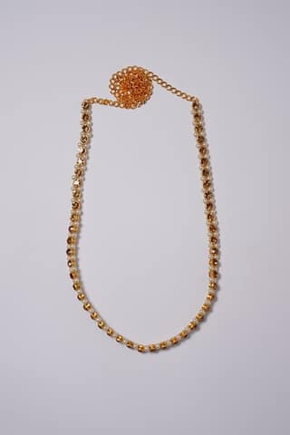 Handwork Gold Ball Chain Desing Kamarpatti