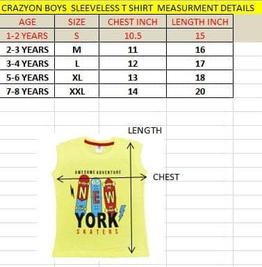 APN BOYS SLEEVELESS T-SHIRTS PACK OF (5) view 7