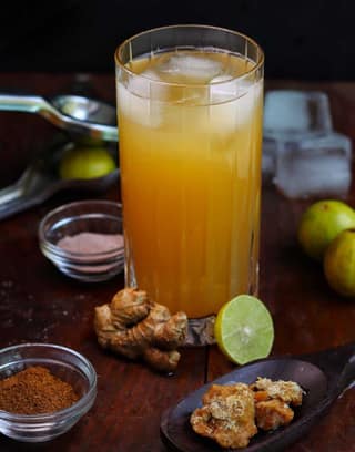 Ruchira Fresh Ginger, Pudina Juice 200 Ml