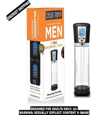 PREMIUM QUALITY LCD DISPLAY AUTOMATIC ELECTRONIC PENIS ENLARGEMENT PUMP BY KAMAHOUSE
