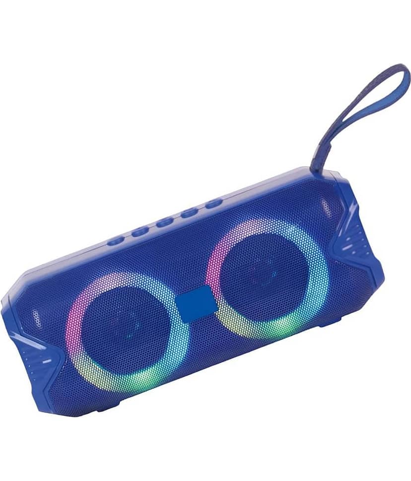 VEhop with RGb Light 10 W Bluetooth Speaker Bluetooth v5.0 with USB,SD card Slot,Aux Playback Time 6 hrs Assorted
