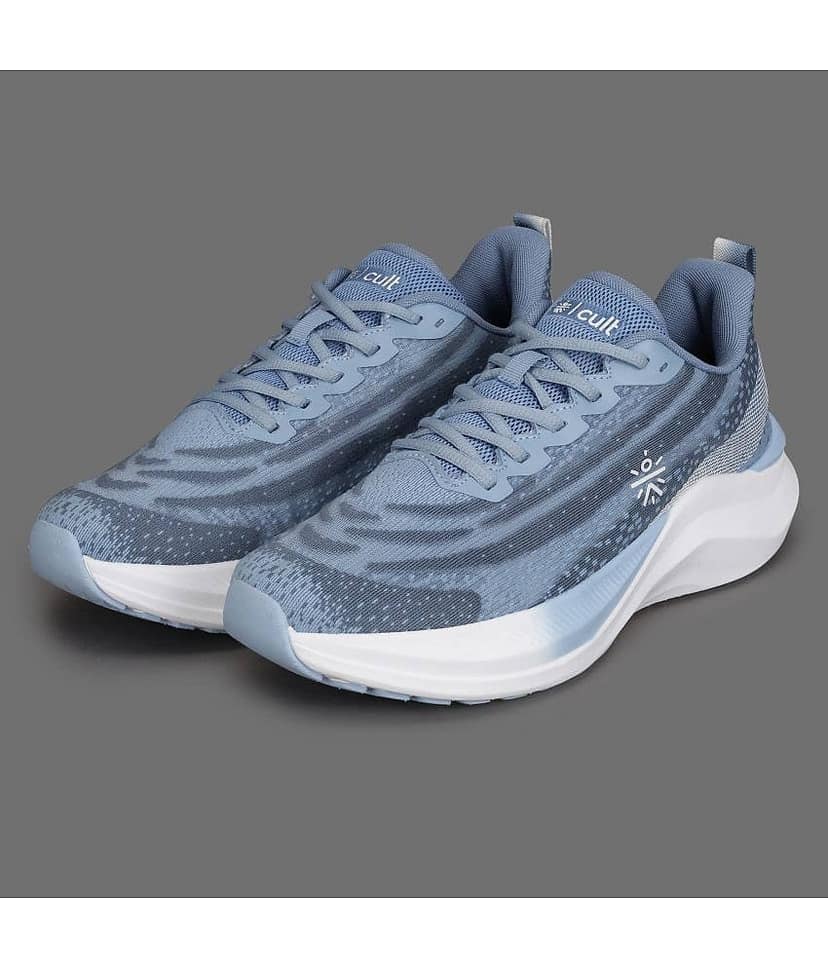 Cult Quasar Black Men's Sports Running Shoes