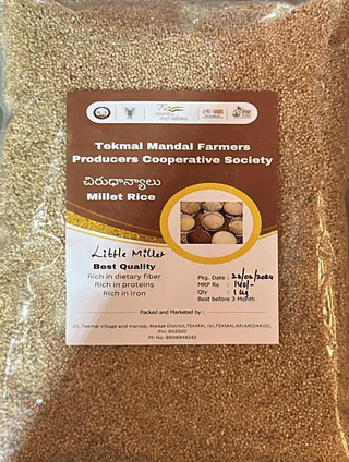 Tekmal Mandal Farmers Producers (Little Millet) 1kg