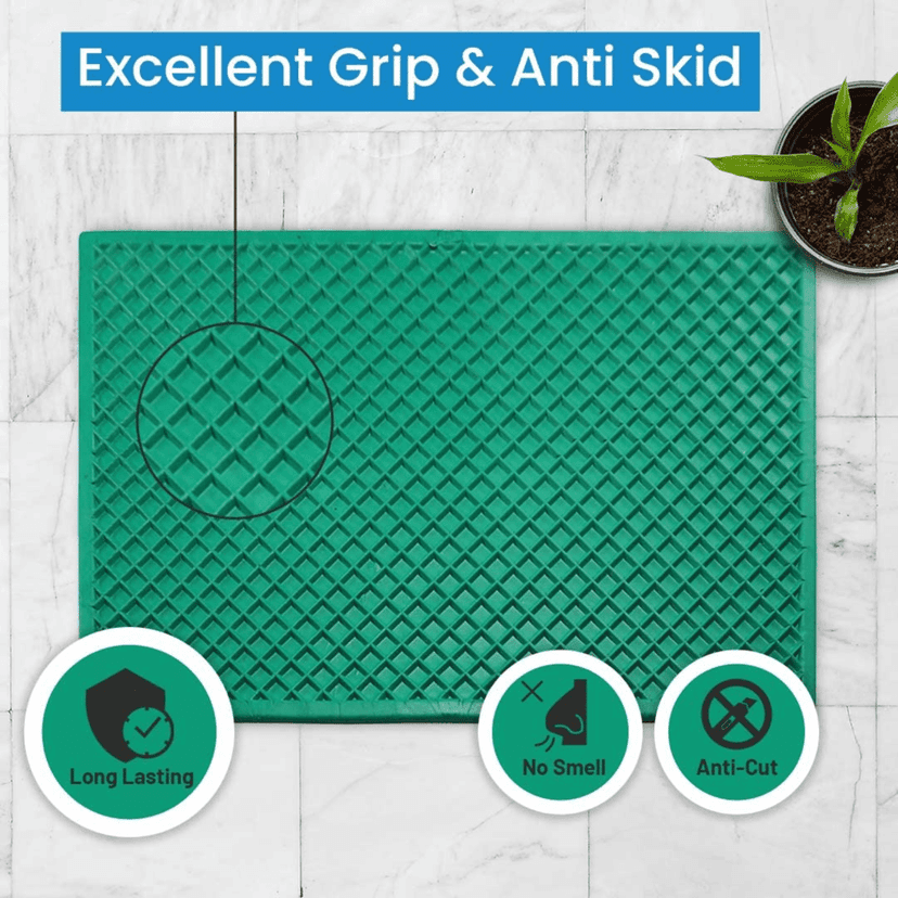 ALP EPDM Rubber Green Door Mats, Pack of 5 view 2
