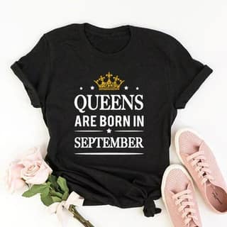 Queens are Born in September, Size - XXL