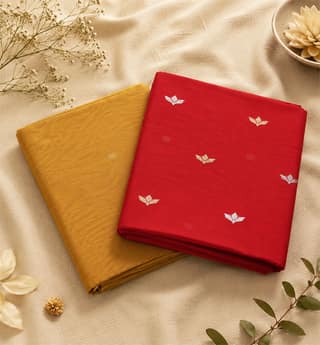 Handloom Chanderi Pattu Soft Silk Saree